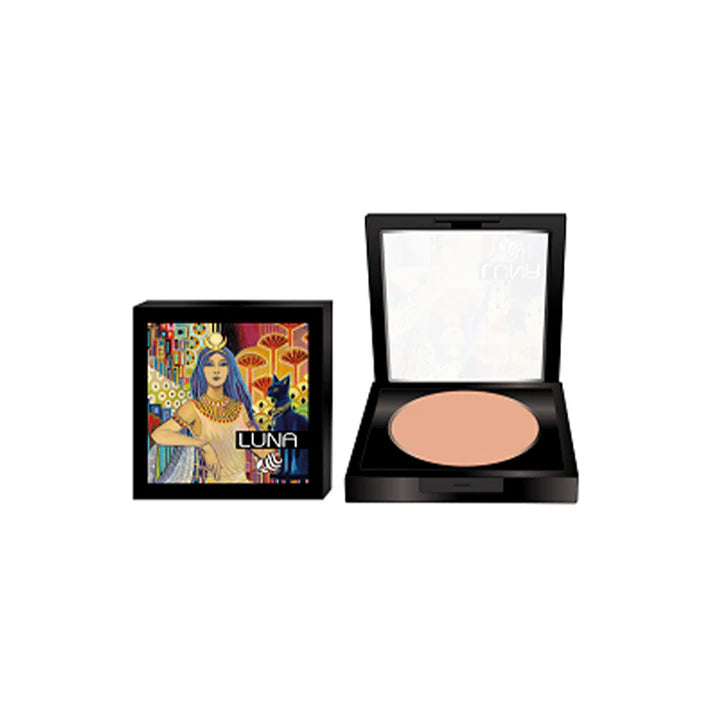 بودرة لونا 3D تمنح تغطية طبيعية ناعمة تدوم طويلاً لبشرة خالية من اللمعان – LUNA 3D Compact Powder gives soft, flawless, and long-lasting matte finish.