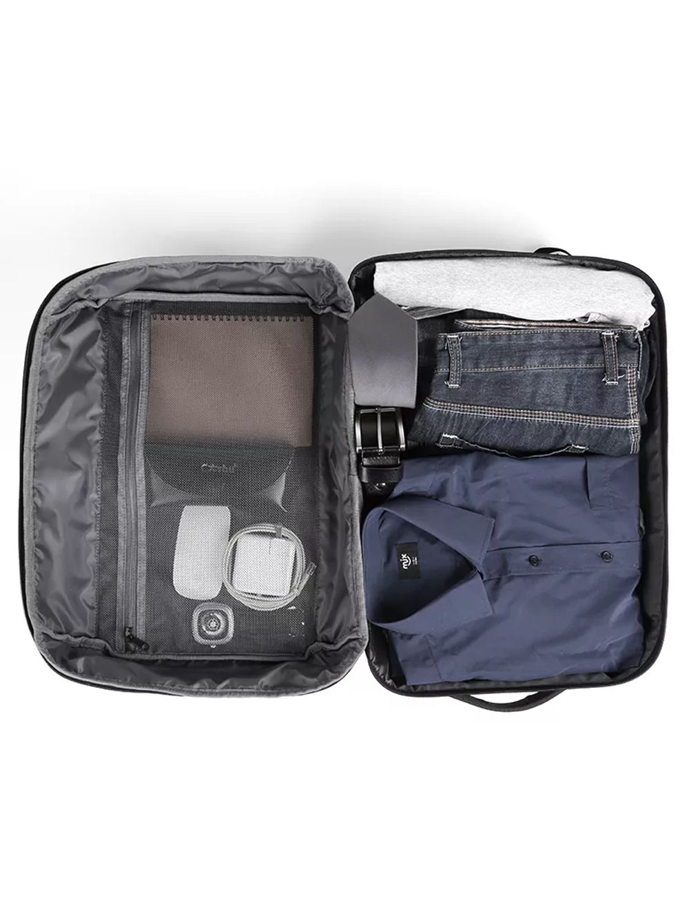 شنطة ظهر لافينتو BG414 لابتوب حتى 15.6 بوصة، تصميم أنيق وخامة مقاومة للماء مع منفذ USB، مثالية للسفر والعمل | L’avvento BG414 Laptop Backpack