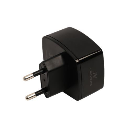 لافينتو (MP106) شاحن يو أس بي مزدوج output Euro Plug - بمخرج 3.1A - أسود
