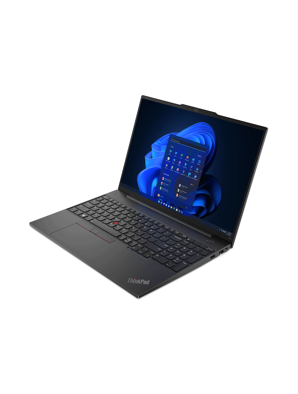 اكتشف قوة لاب توب لينوفو ThinkPad E16 بمعالج i5 الجيل 13 ورام 8 جيجا وهارد SSD 512 جيجا وكارت MX550 – ضمان سنة وتوصيل سريع | Lenovo ThinkPad Laptop.