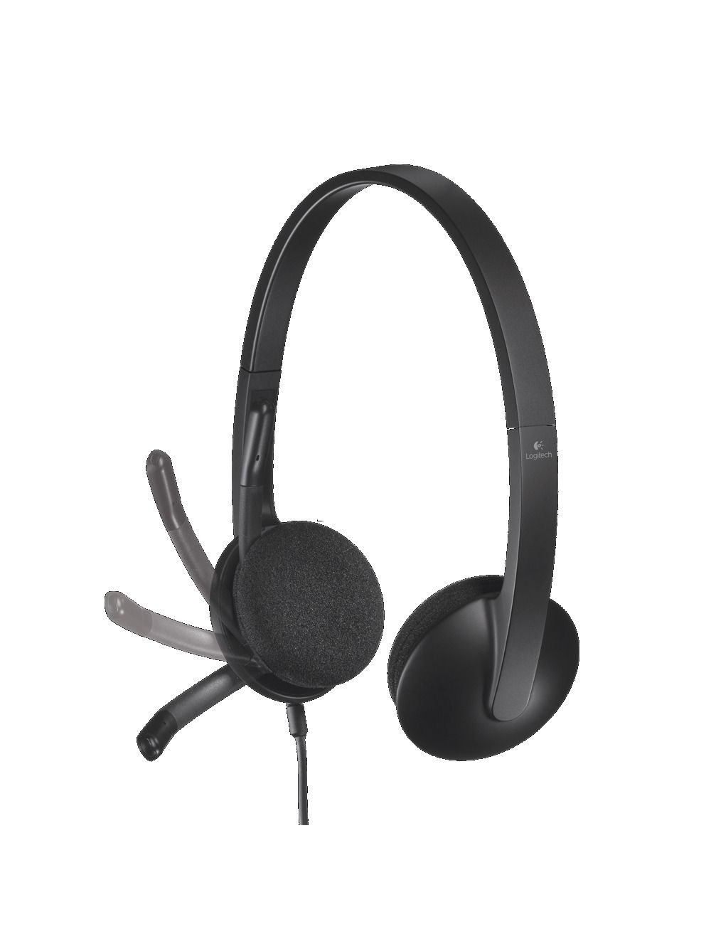 Logitech Corded USB Headset H340 - EMEA - Black