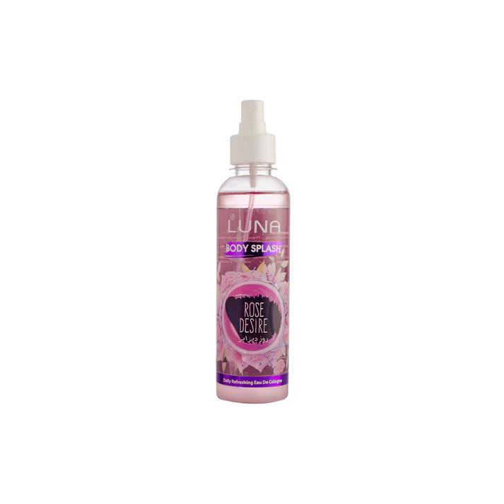 لونا - بادي سبلاش تويست بيري برائحة توتية منعشة تدوم طوال اليوم | Luna Body Splash Twist Berry with a refreshing fruity scent lasting all day