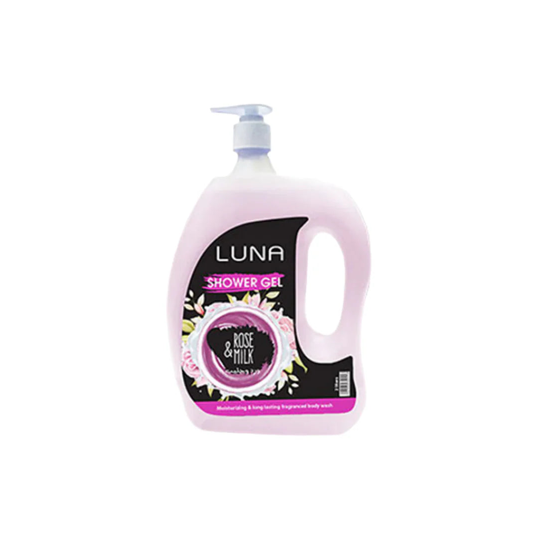 استمتع مع لتر 2-شاور جل- لونا من Cairo Drop بترطيب عميق ورائحة منعشة، Luna Body Wash 2L for lasting freshness and silky-soft skin.