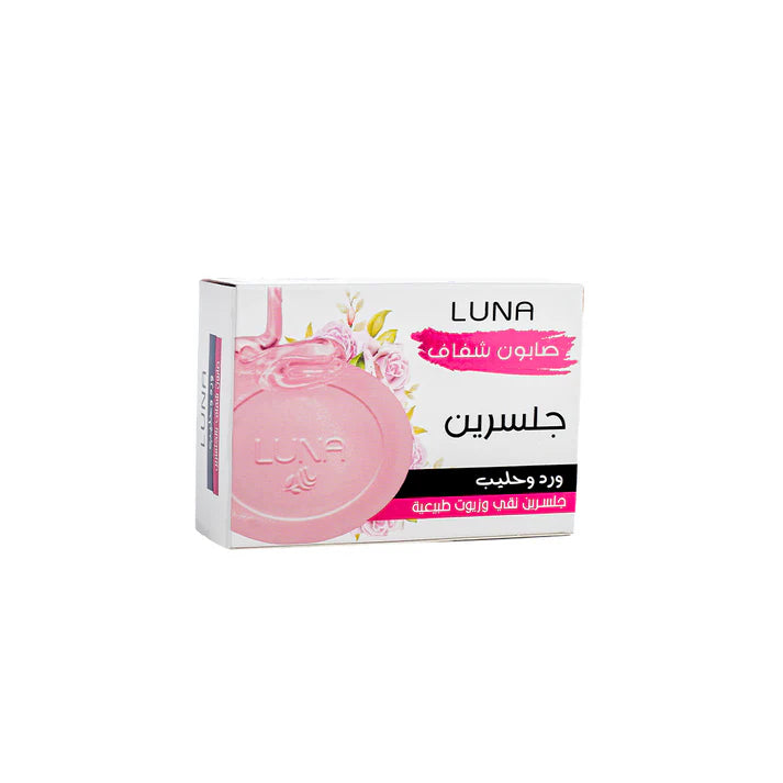 لونا - صابون - جلسرين مضاد للبكتيريا ينظف بلطف ويرطب بفضل الجلسرين الطبيعي | Luna Glycerin Anti-Bacterial Soap gently cleanses & hydrates with natural glycerin