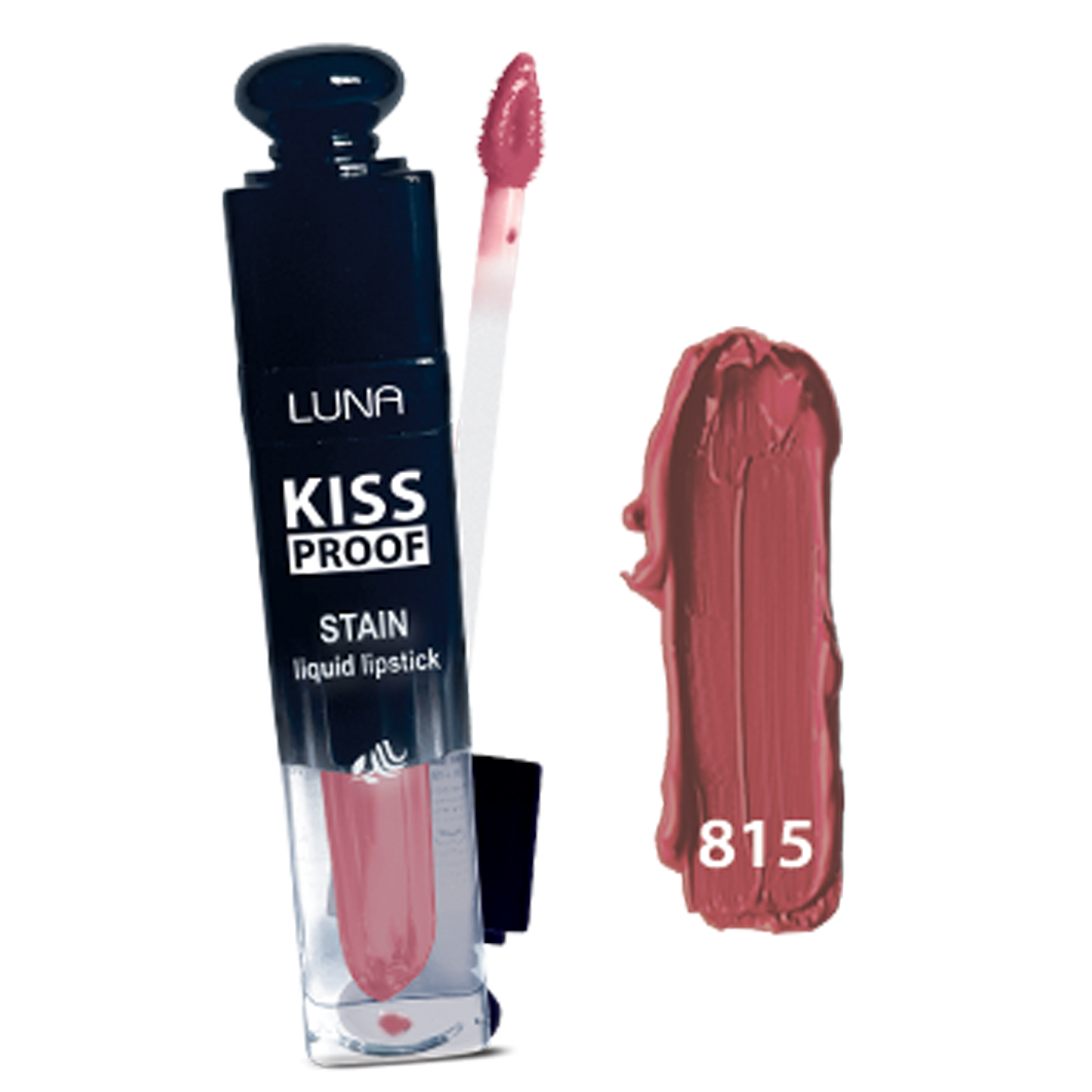 أحمر شفاه لونا كيس بروف يمنحك لونًا جريئًا يدوم طوال اليوم دون تلطخ، بتركيبة مطفية ومقاومة للبهتانsmudge-free, fade-resistant, and full of confidence.