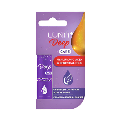 مرطب الشفاه لونا luna lip therapy يرطب ويجدد الشفاه بعمق بحمض الهيالورونيك والزيوت الطبيعية، لترطيب طويل الأمد وعناية فاخرة بالشفاه – Luna lip therapy.
