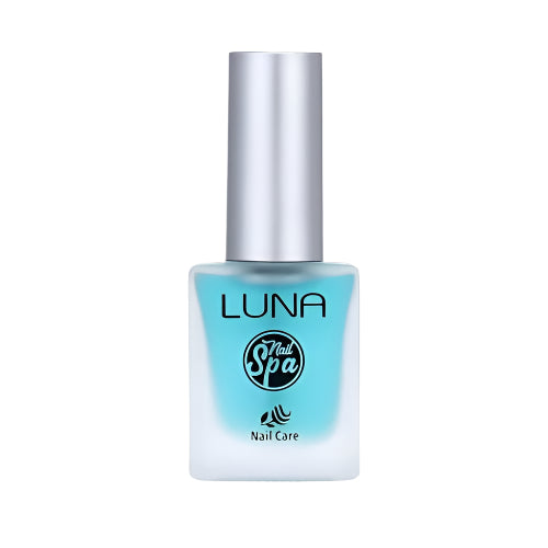 مقوي أظافر سبا من لونا 10 مل يمنحك أظافر قوية ولامعة مثالية لتطبيق أظافر فرنش، Luna Nail Hardener 10ml gives shine and strength for French nails.
