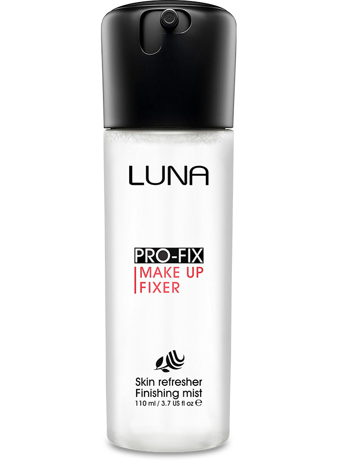 مثبت المكياج لونا برو-فيكس يحافظ على إطلالتكِ لساعات طويلة دون لمعان – Luna Pro-Fix Makeup Fix Spray keeps your makeup fresh and lasting all day.
