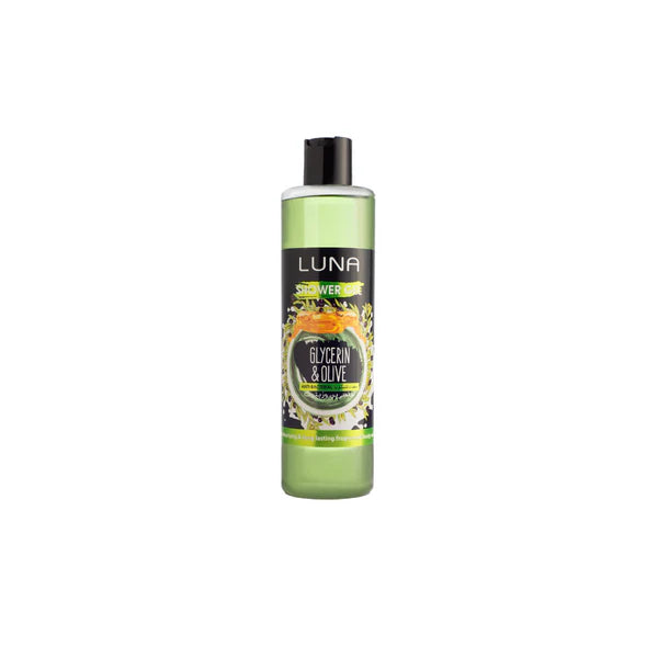 استمتع بانتعاش يدوم طوال اليوم مع شاور جل لونا 500مل، ترطيب عميق وعطر مميز – Luna Shower Gel 500ml for long-lasting freshness and hydration.