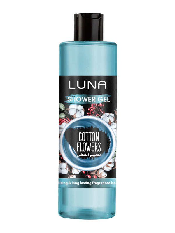 استمتع بانتعاش يدوم طوال اليوم مع شاور جل لونا 500مل، ترطيب عميق وعطر مميز – Luna Shower Gel 500ml for long-lasting freshness and hydration.