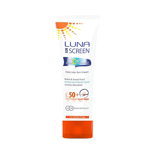 كريم صن سكرين رياضي SPF50+ يوفر حماية قوية ومقاومة للماء للنشاطات، Sport sunscreen SPF50+ delivers long-lasting UV protection for active skin.