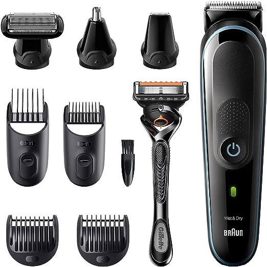 Braun Beard trimmer and Body 9-in-1- Black - MGK5380