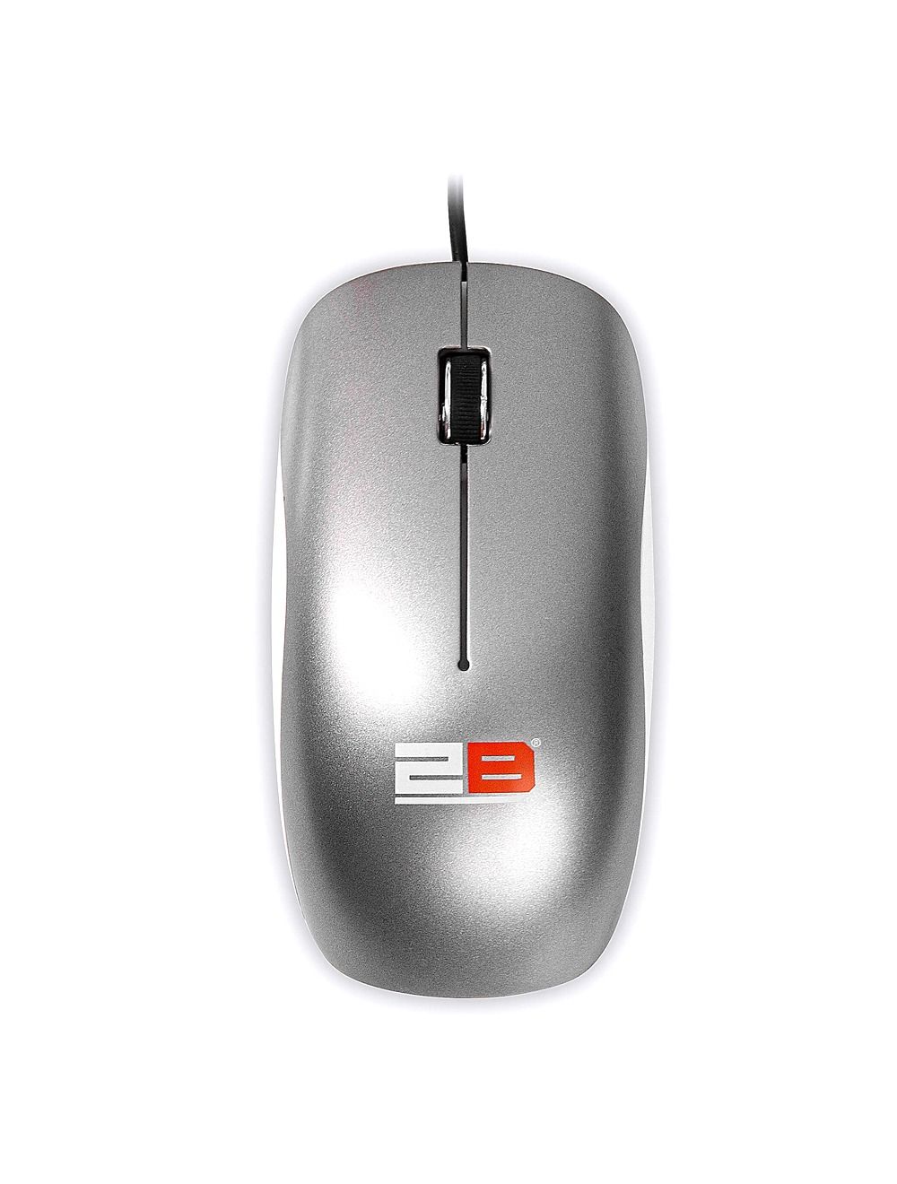 2B (MO17A) Optical Wired Mouse Piano Finishing - Gray