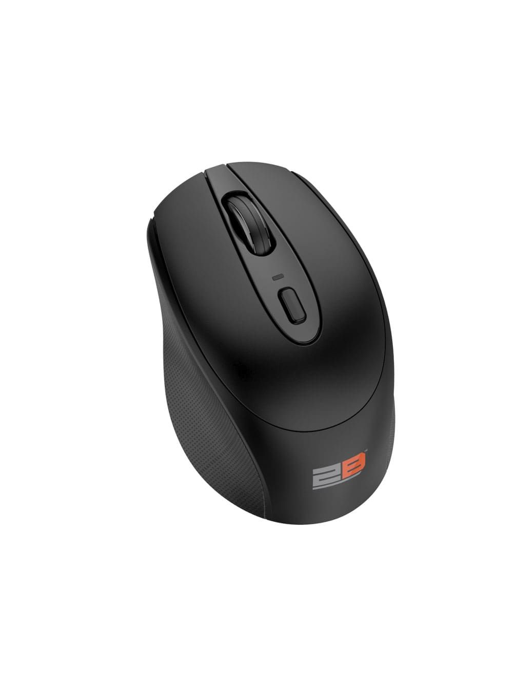 2B (MO186) Rechargeable 2.4GHz Bluetooth Mouse 800 - 1200 - 1600 - 2400 DPI - Black