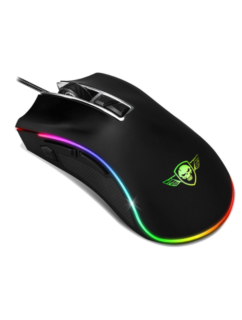 Spirit of Gamer PPRO-M6 RGB Gaming Mouse - Black