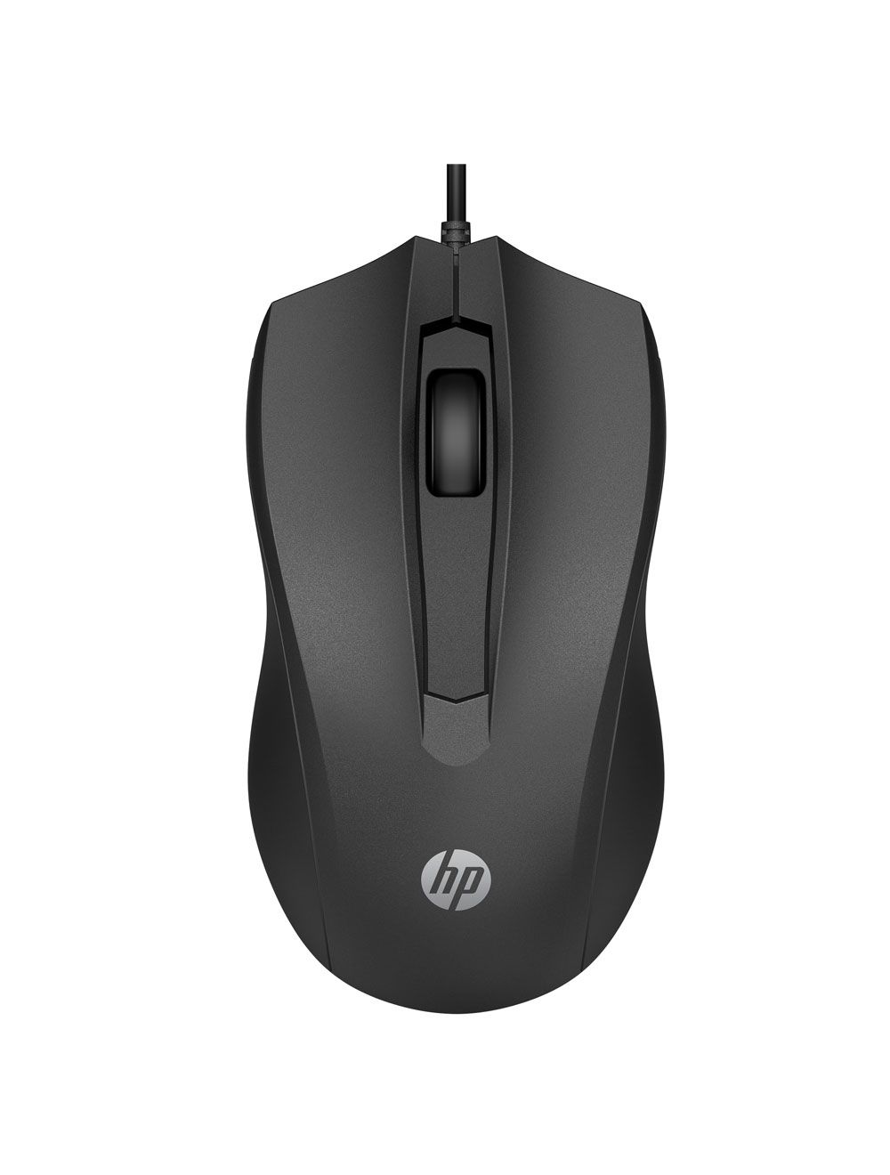 HP Wired Mouse 100 - 6VY96AA#ABB - Black