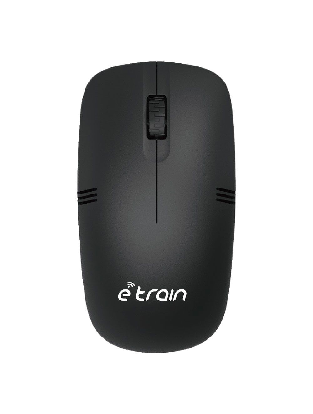 Etrain Wireless Optical Mouse 1200 DPI Black MO10B