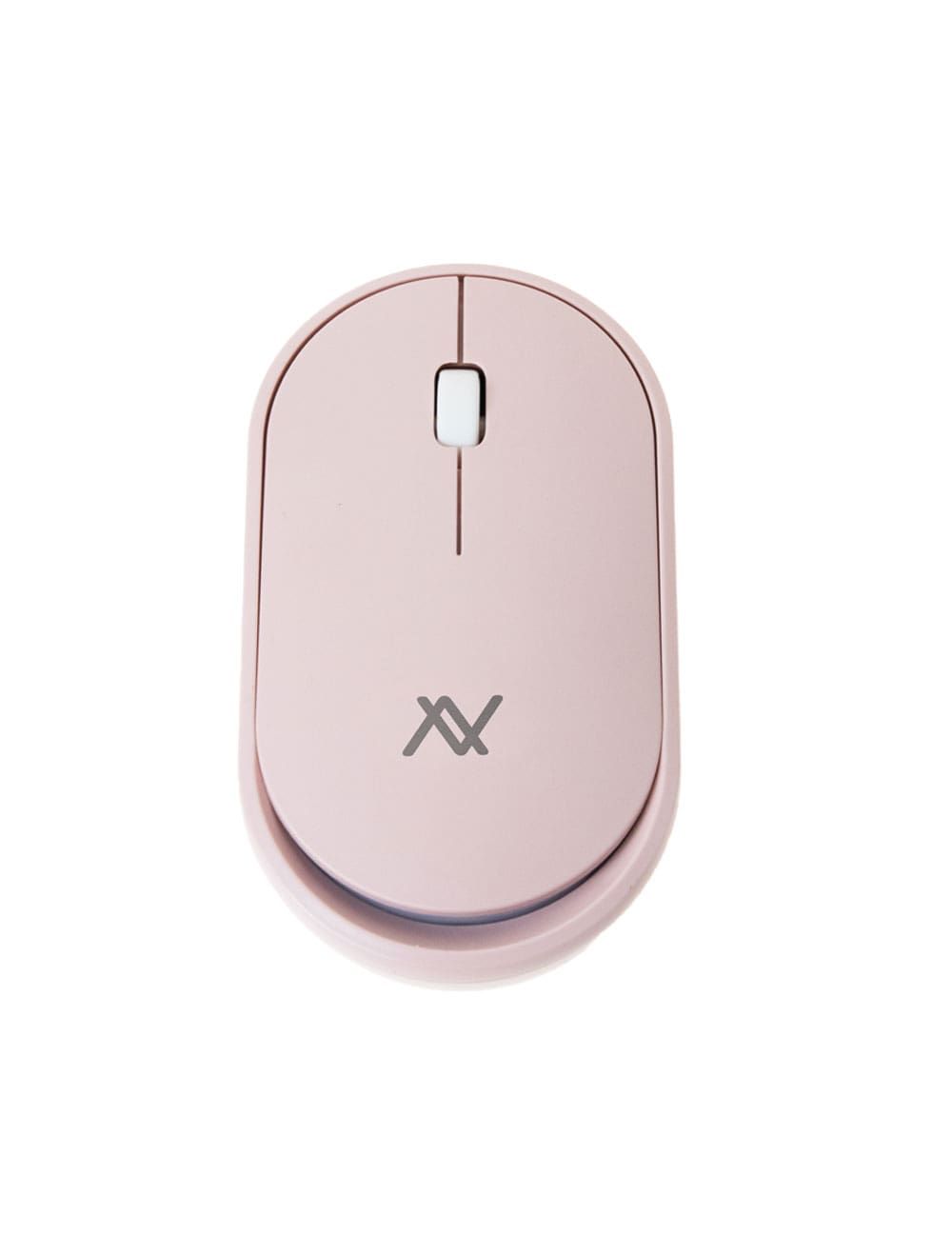 L'AVVENTO (MO18P) Dual Mode Bluetooth - 2.4GHz Mouse with Re-Chargeable Battery - Pink