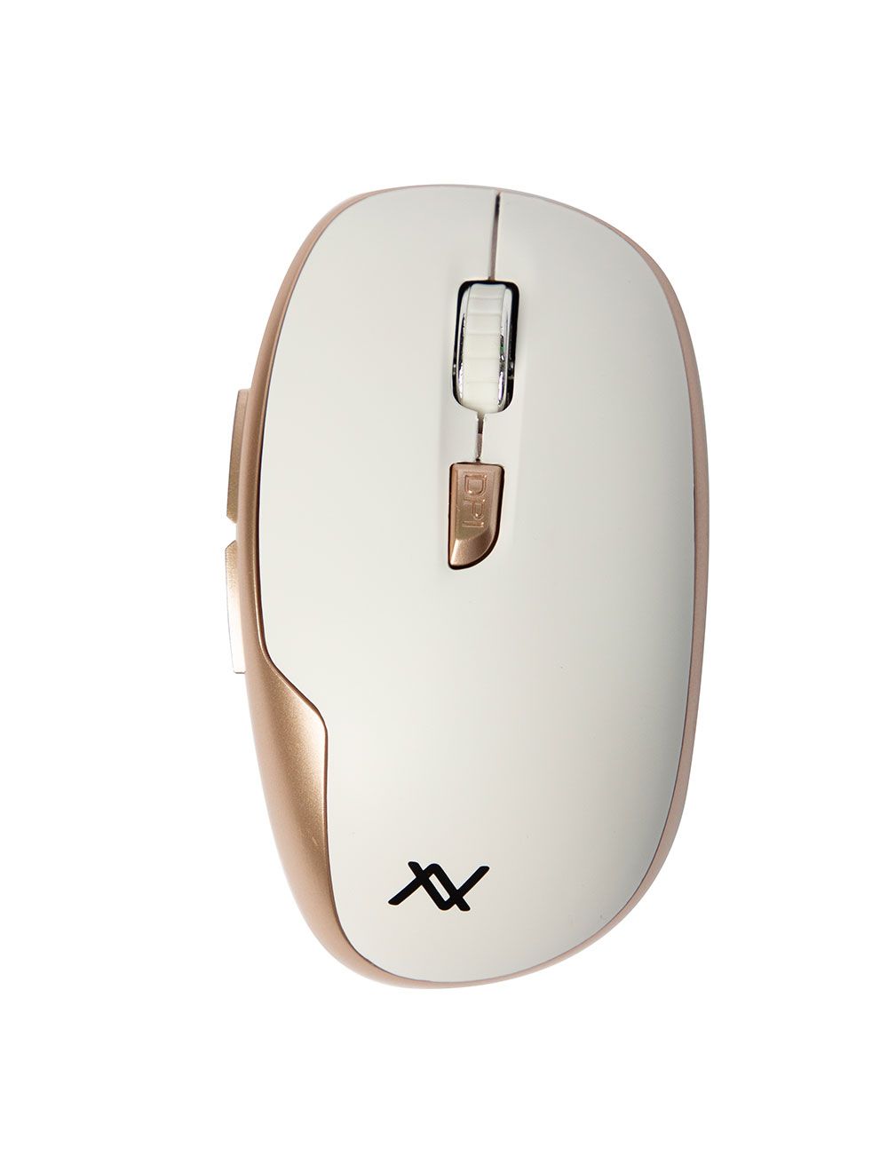 L'avvento - 2.4G Wireless Optical mouse, 800/1200/1600 DPI White*Gold