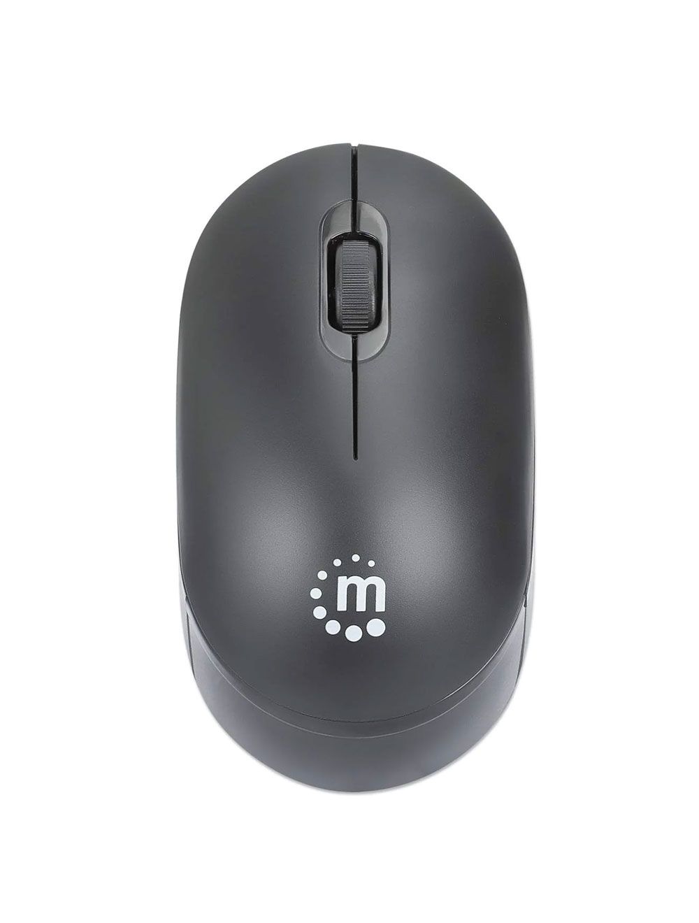 Manhattan Performance III Wireless Optical USB Mouse 1000 DPI - 190145 - Black