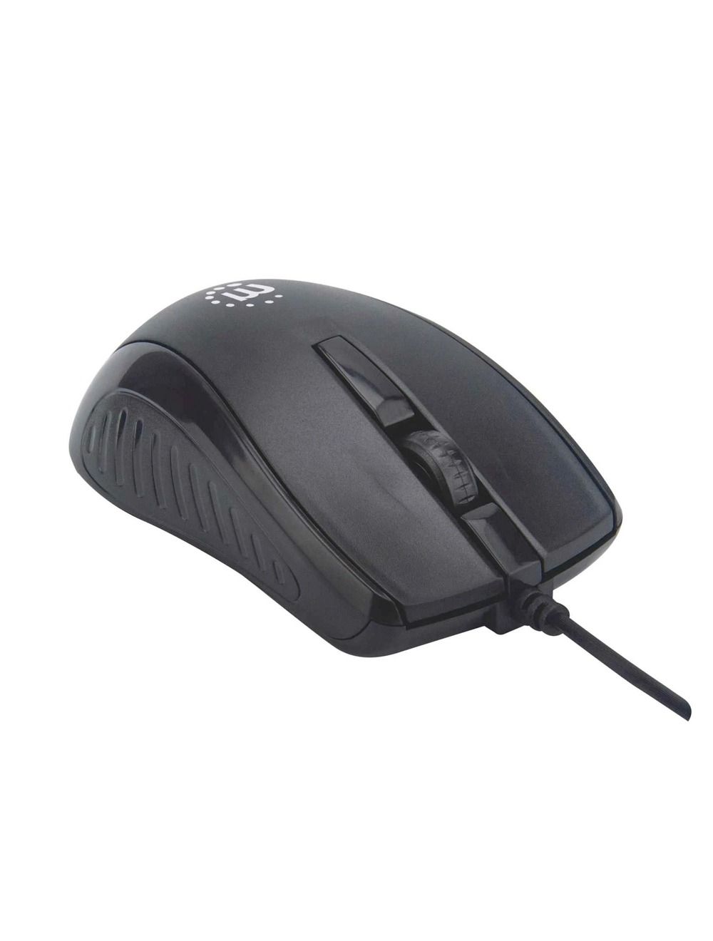 Manhattan MO717 Wired Optical Mouse USB - 179331 - Black