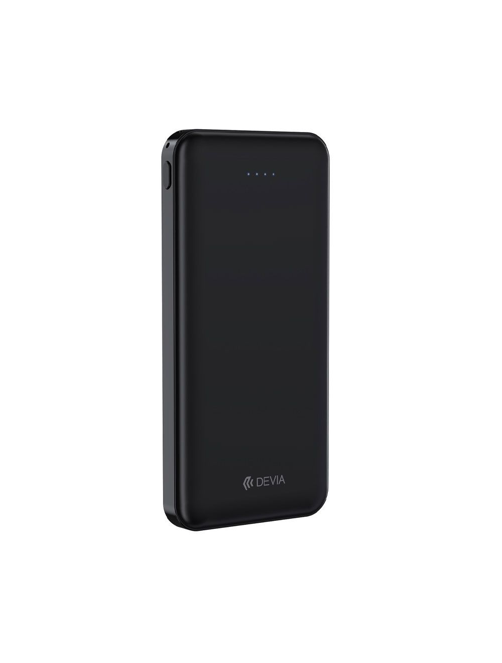 Devia EP095 Kintone Series Power Bank 10000mAh Dual Input & Output Input Micro 5V 2A Type-C 5V 2A Output 5V 2A Included 30cm Micro Cable - Black