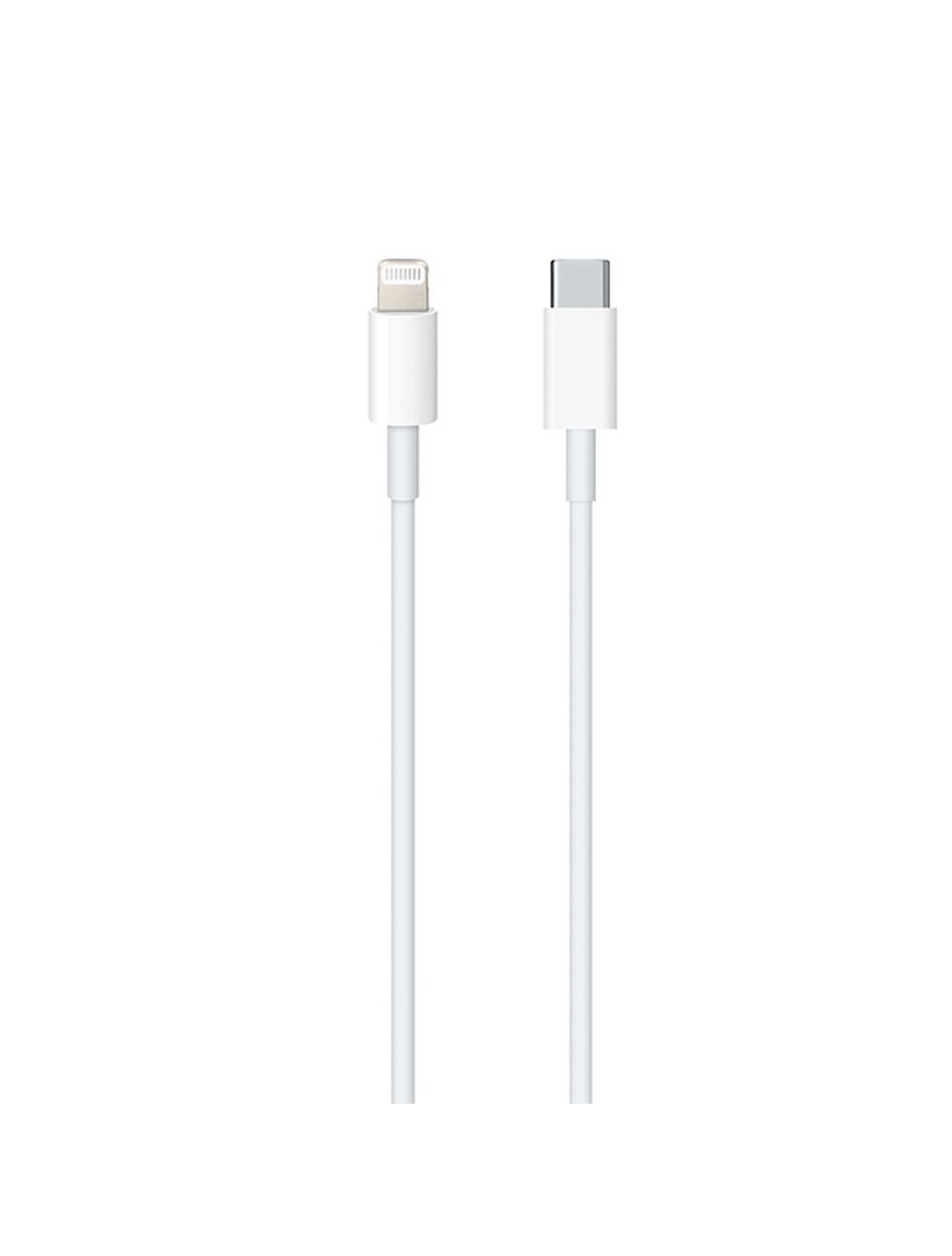 أبل كابل Type-C إلى Lightning بطول 1م لشحن سريع ونقل بيانات موثوق لجميع أجهزة Apple. Apple USB-C to Lightning 1m cable fast charge & data transfer.