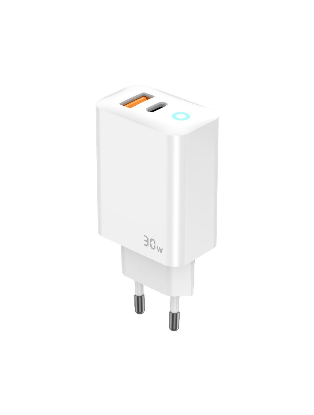 L'AVVENTO GAN Home Charger QC3/PD 30W - White