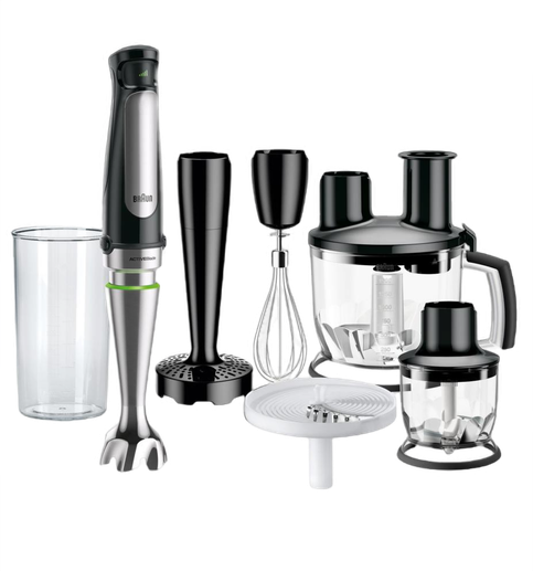 Braun Multiquick 7 Hand Blender, 350 ml, 1000 Watt, Black - MQ7087X