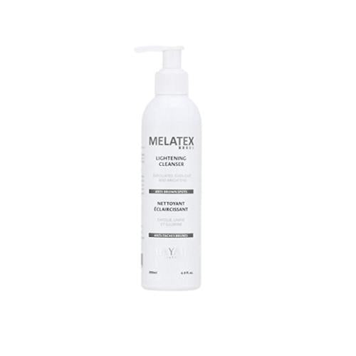 غسول ميلاتكس melatex cleanser ينظف ويفتح البشرة بلطف ويزيل الشوائب بتركيبة آمنة للبشرة الحساسة، Melatex Cleanser for clear bright skin.