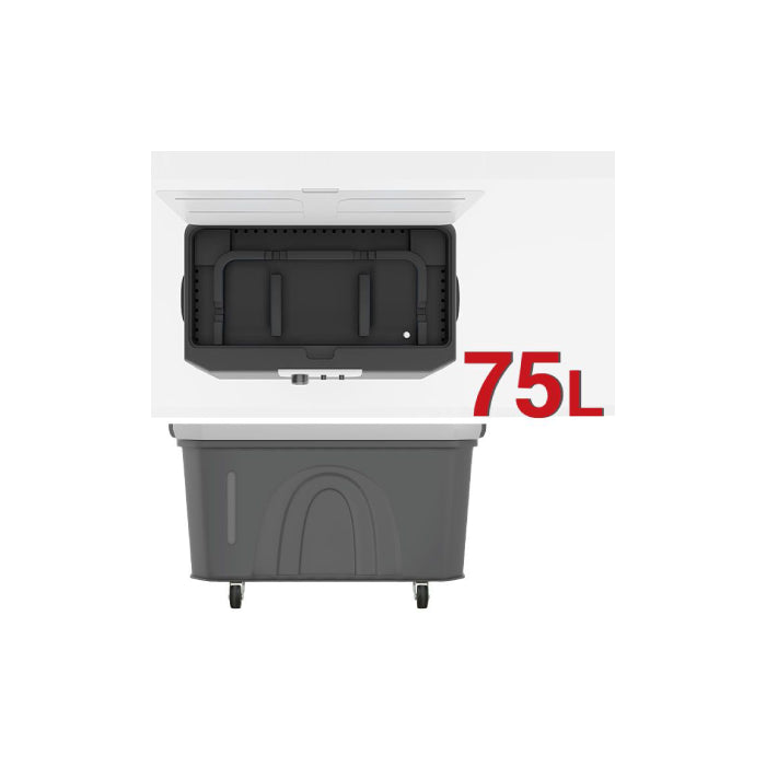 استمتع بتبريد فعال مع  3 سرعات، تصميم سهل النقل، تبريد وتنقية هواء، ضمان سنتين وتوصيل من Cairo Drop.Mienta Air Cooler 75L, 3 speeds fast delivery by Cairo Drop.