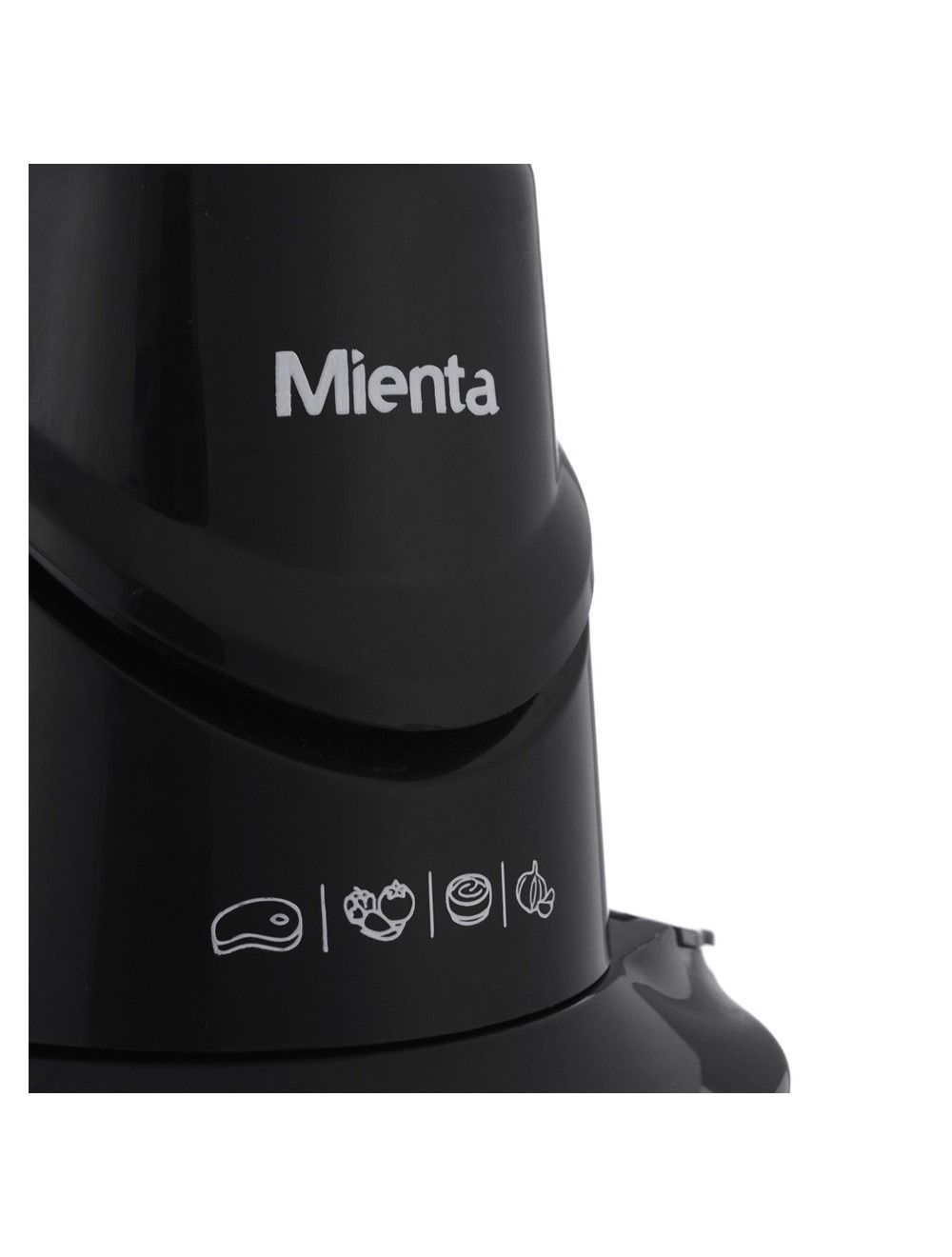 كبة ميانتا بليتز 500 وات بسعة 2 لتر وسكاكين ستانلس ستيل توفر تقطيعًا سريعًا ودقيقًا مع ملحقات متعددة – Mienta Blitz Chopper 500W 2L with stainless steel blades for fast and precise chopping.