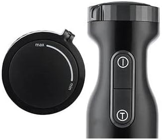 اكتشف هاند بلندر ميانتا 1000 وات Fusion الأسود بخاصية التربو وشفرة رباعية، تصميم عملي + Mienta Hand Blender 1000W for perfect blending.