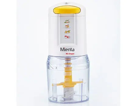 كبة ميني ميانتا CH172 بقوة 400 وات وسعة 0.5 لتر مع وعاءين وسرعتين وضمان وتوصيل سريع | Mienta Mini Chopper CH172 400W, 2 bowls, fast chopping, warranty & delivery
