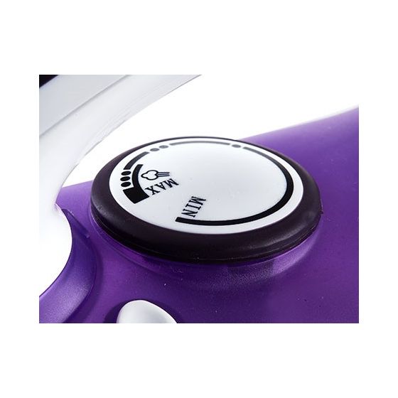  احصل على مكواة بخار ميانتا 2200 واط بنفسجي SI18609B بقاعدة سيراميك وبخار 90 جم/دقيقة مع ضمان وتوصيل سريع – Mienta Steam Iron 2200W Purple.