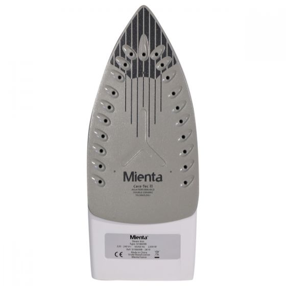  احصل على مكواة بخار ميانتا 2200 واط بنفسجي SI18609B بقاعدة سيراميك وبخار 90 جم/دقيقة مع ضمان وتوصيل سريع – Mienta Steam Iron 2200W Purple.