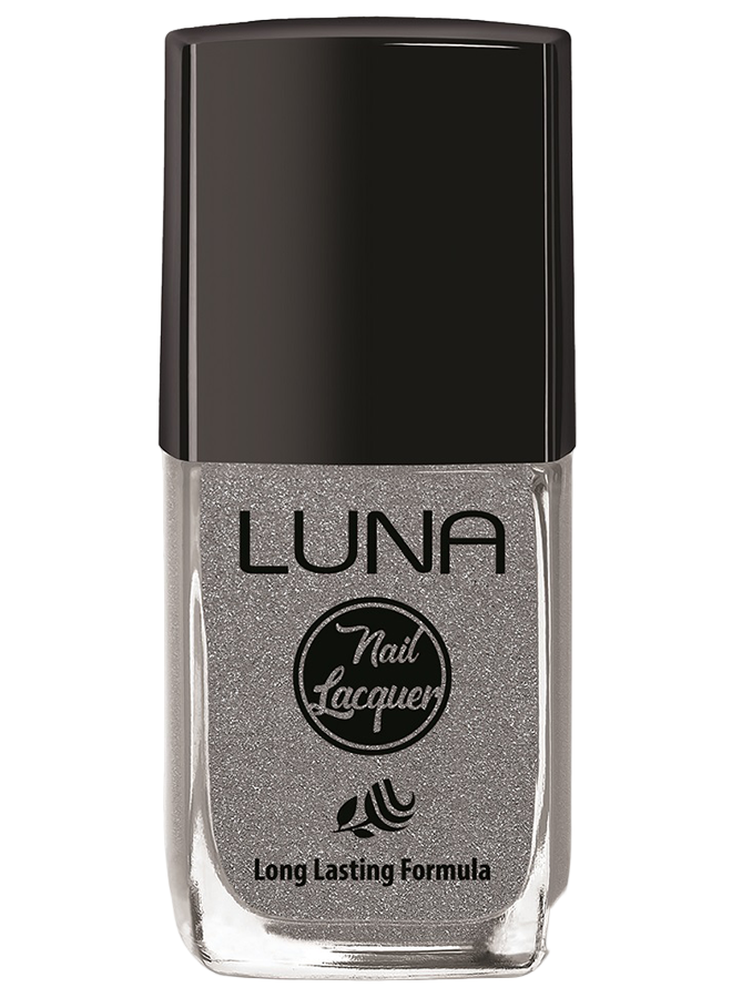 طلاء أظافر لونا 10 مل يمنحك لون غني يدوم طويلًا ولمعان مثالي، Luna Nail Polish 10ml offers long-lasting shine and safe nail care.