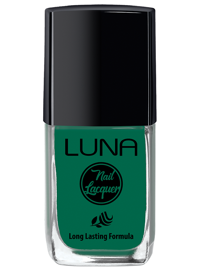 طلاء أظافر لونا 10 مل يمنحك لون غني يدوم طويلًا ولمعان مثالي، Luna Nail Polish 10ml offers long-lasting shine and safe nail care.