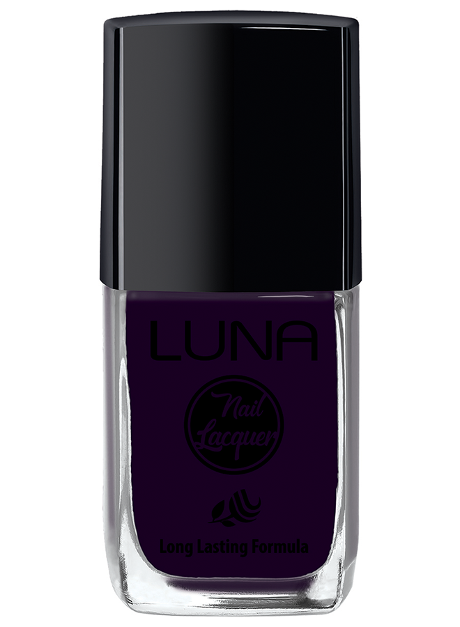 طلاء أظافر لونا 10 مل يمنحك لون غني يدوم طويلًا ولمعان مثالي، Luna Nail Polish 10ml offers long-lasting shine and safe nail care.