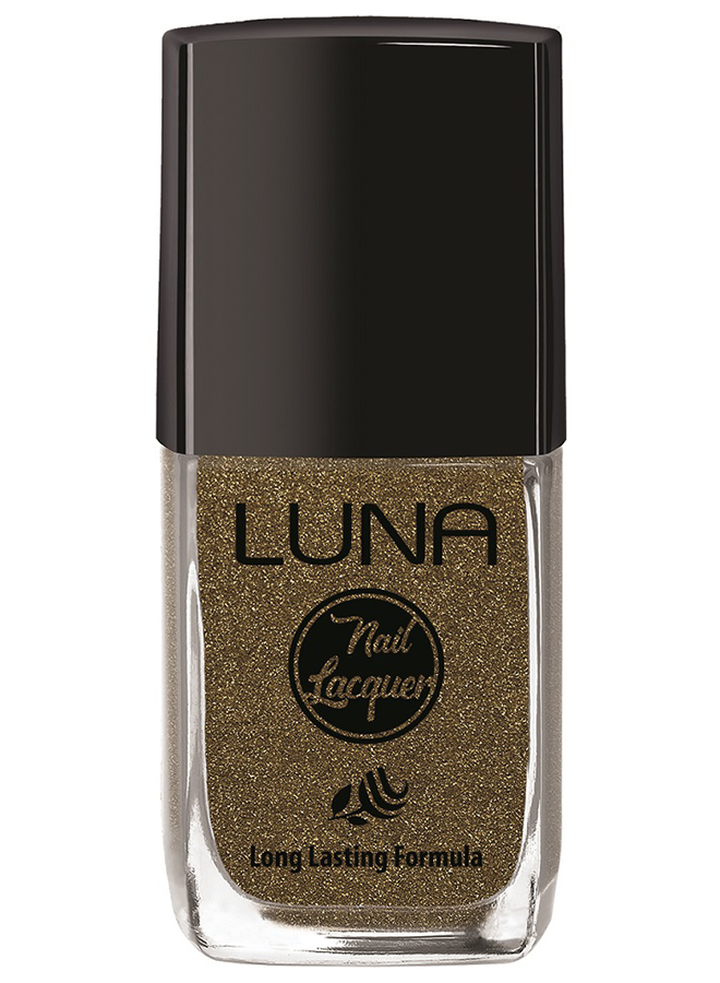 طلاء أظافر لونا 10 مل يمنحك لون غني يدوم طويلًا ولمعان مثالي، Luna Nail Polish 10ml offers long-lasting shine and safe nail care.