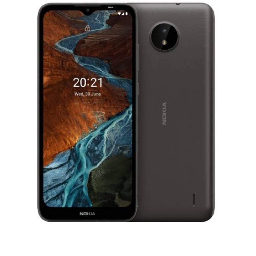 اشتري nokia c10 بشاشة 6.52 بوصة وذاكرة 32 جيجا ورام 2 جيجا مع بطارية 3000 مللي باللون الرمادي – ضمان وتوصيل سريع. Buy Nokia C10 today.