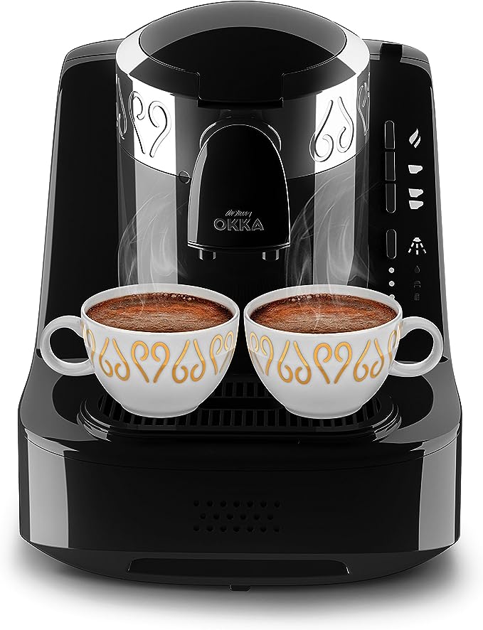 Arzum Okka - Turkish Coffee Machine With Wash - Black/Chrome - OK002