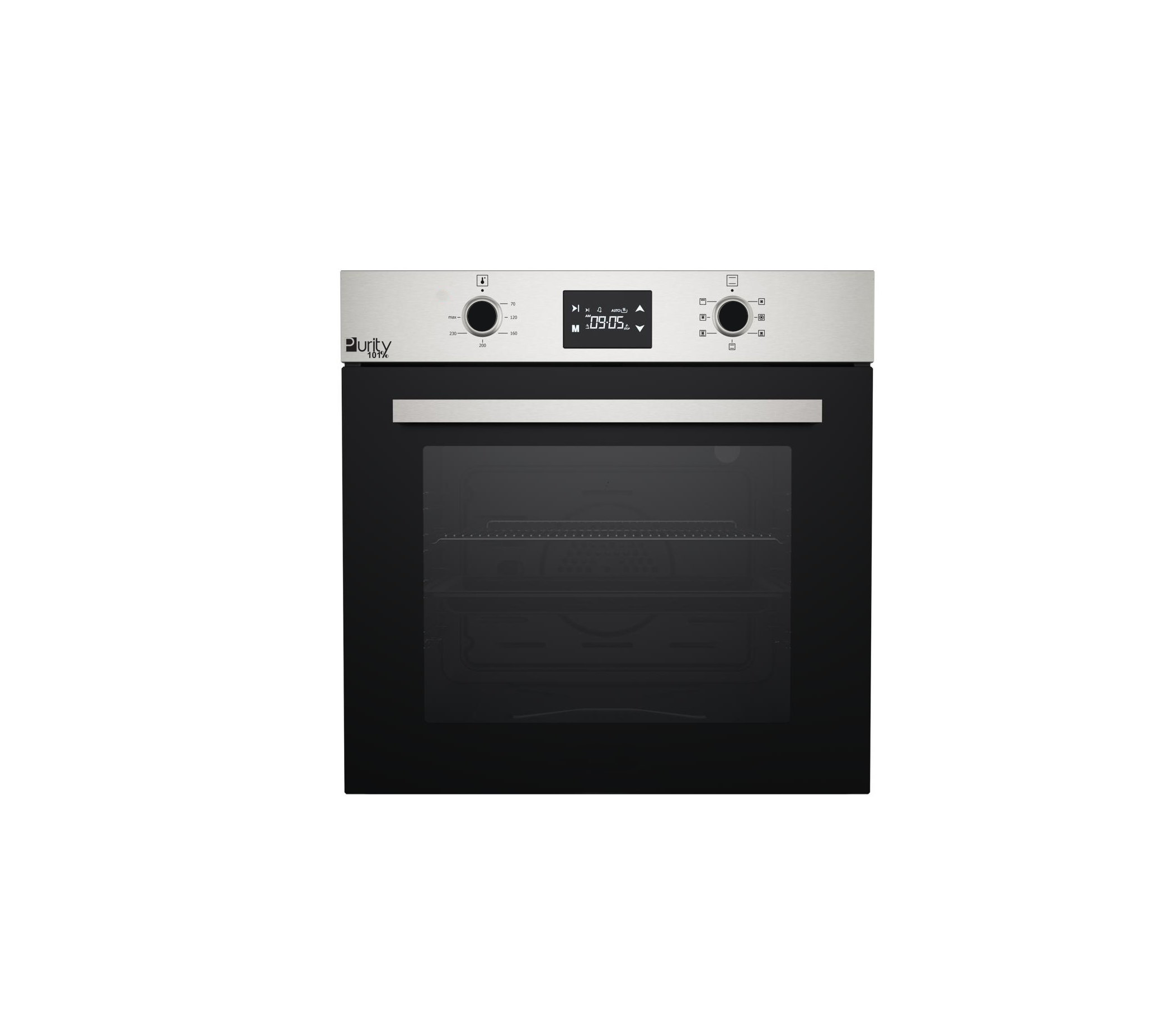 Purity’s XXL built-in oven OPT601GGD – Gas Built-in Oven With Gas Grill 60 cm / 65 L