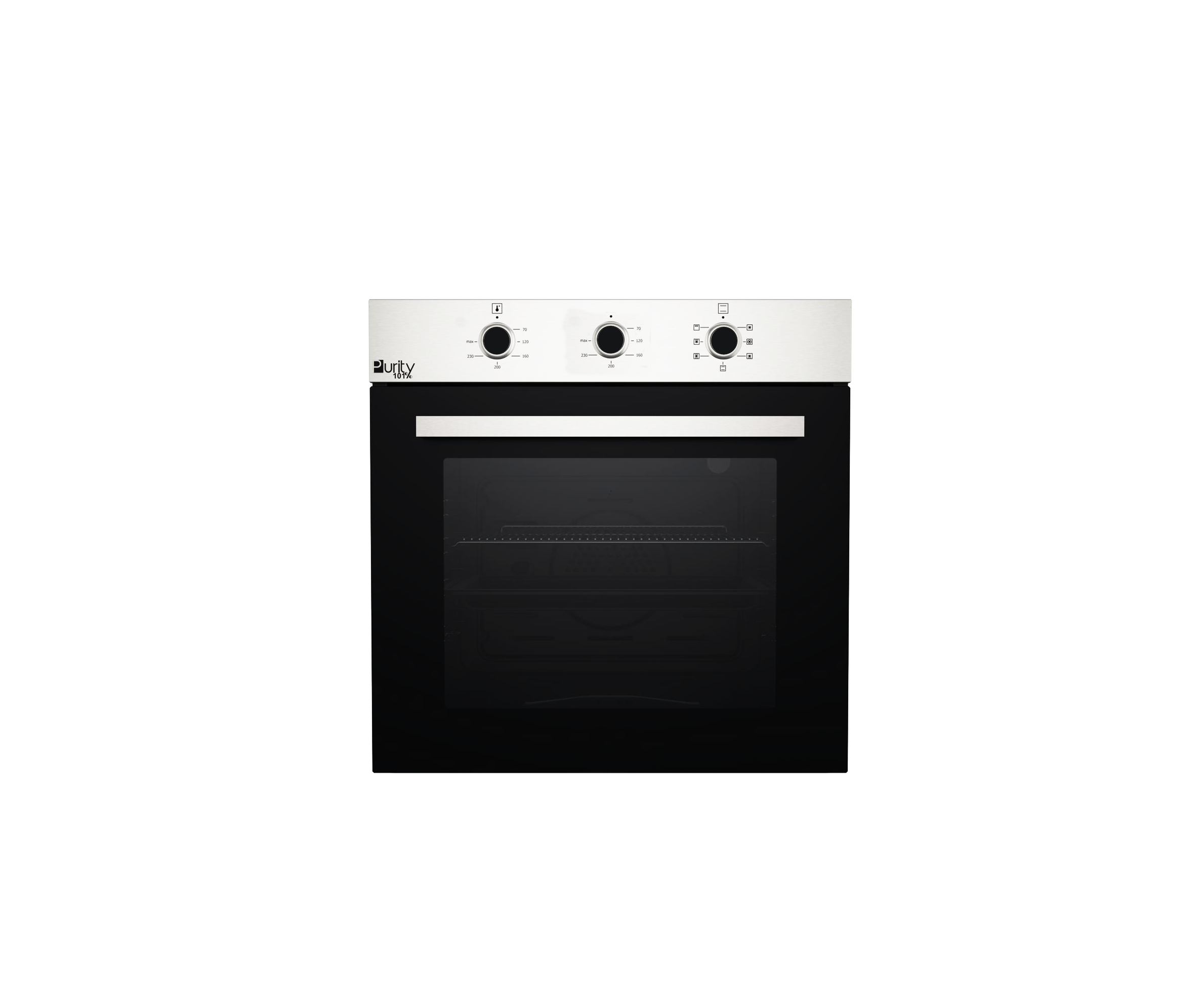 Purity’s XXL built-in oven OPT601GG – Gas Built-in Oven With Gas Grill 60 cm / 65 L