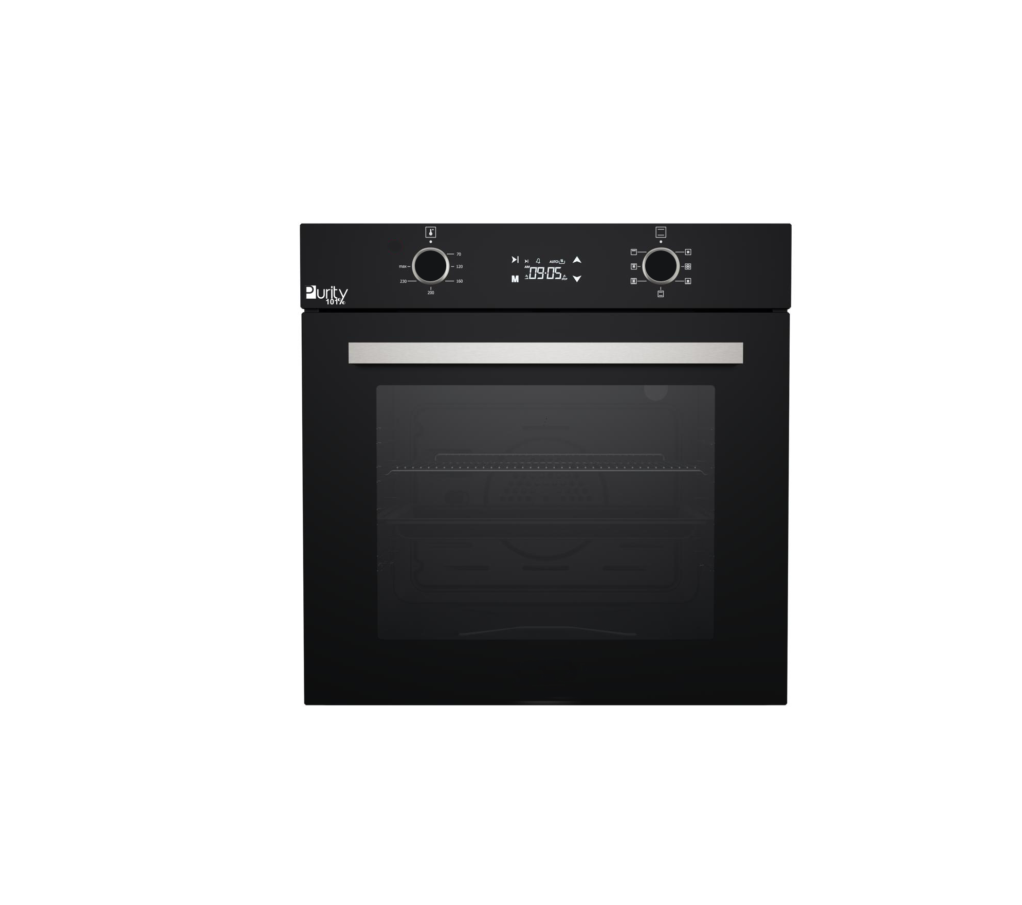 Purity’s XXL built-in oven OPT602GGD – Gas Built-in Oven With Gas Grill 60 cm / 65 L