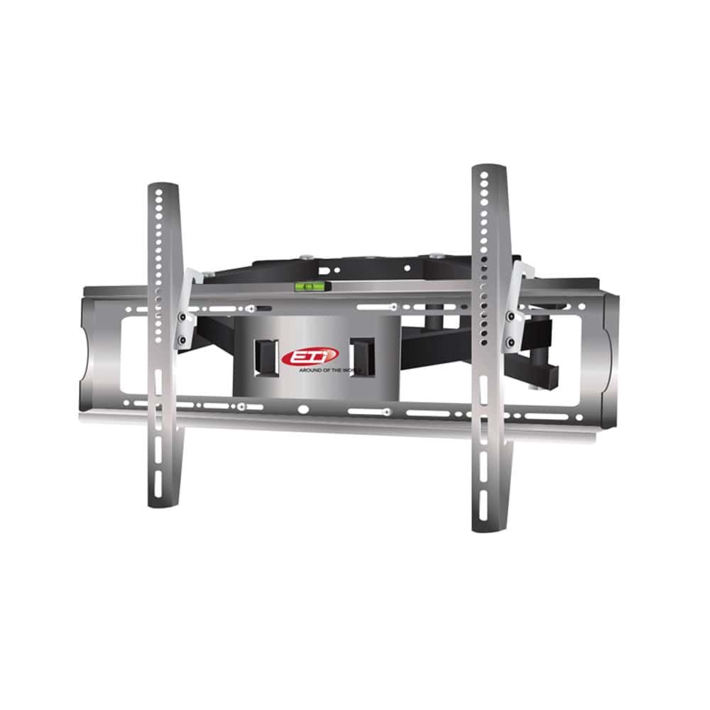 ETI حامل شاشة متحرك حتى 65 بوصة مع توصيل وضمان، ETI TV wall mount movable silver model OX650 - 85960.