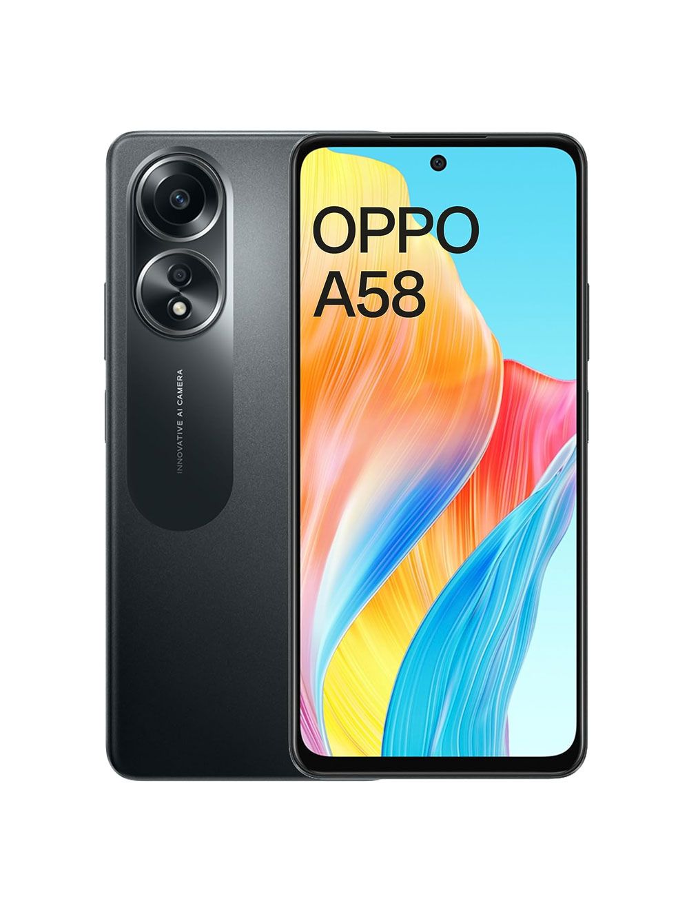 اوبو A58 - 8GB RAM & 128GB، شاشة 6.72" FHD+، كاميرا مزدوجة 50MP، بطارية 5000mAh مع شحن سريع 33W، ضمان محلي وتوصيل سريع – Oppo A58.