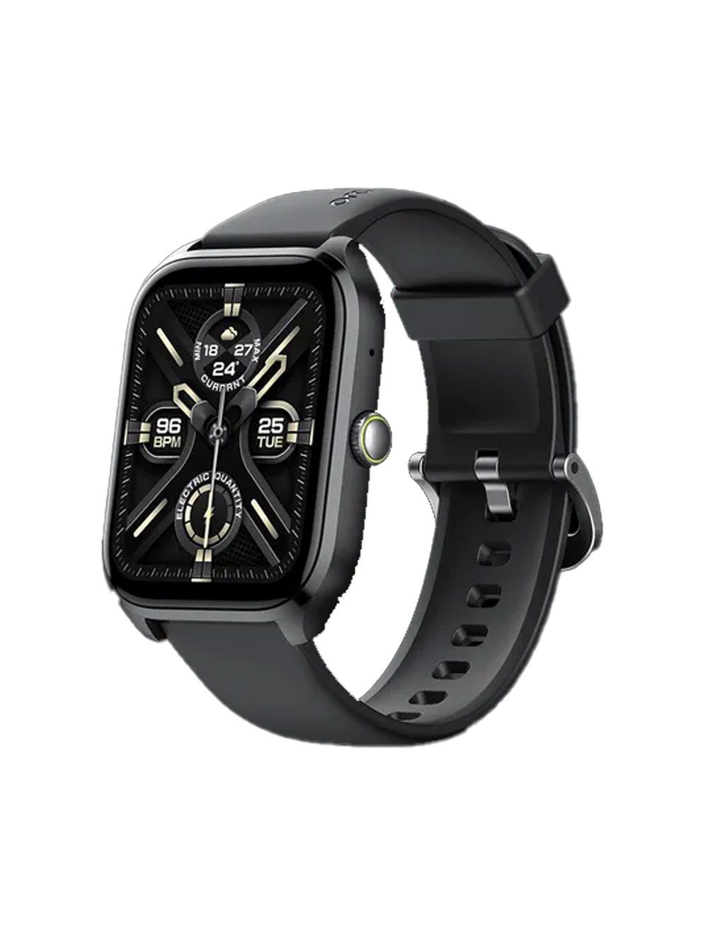 أورايمو OSW - ساعة ذكية - أسود بشاشة 2.01 بوصة ومراقبة صحية متطورة، توصيل سريع وضمان رسمي | Oraimo OSW Black Smartwatch with health tracking & warranty

