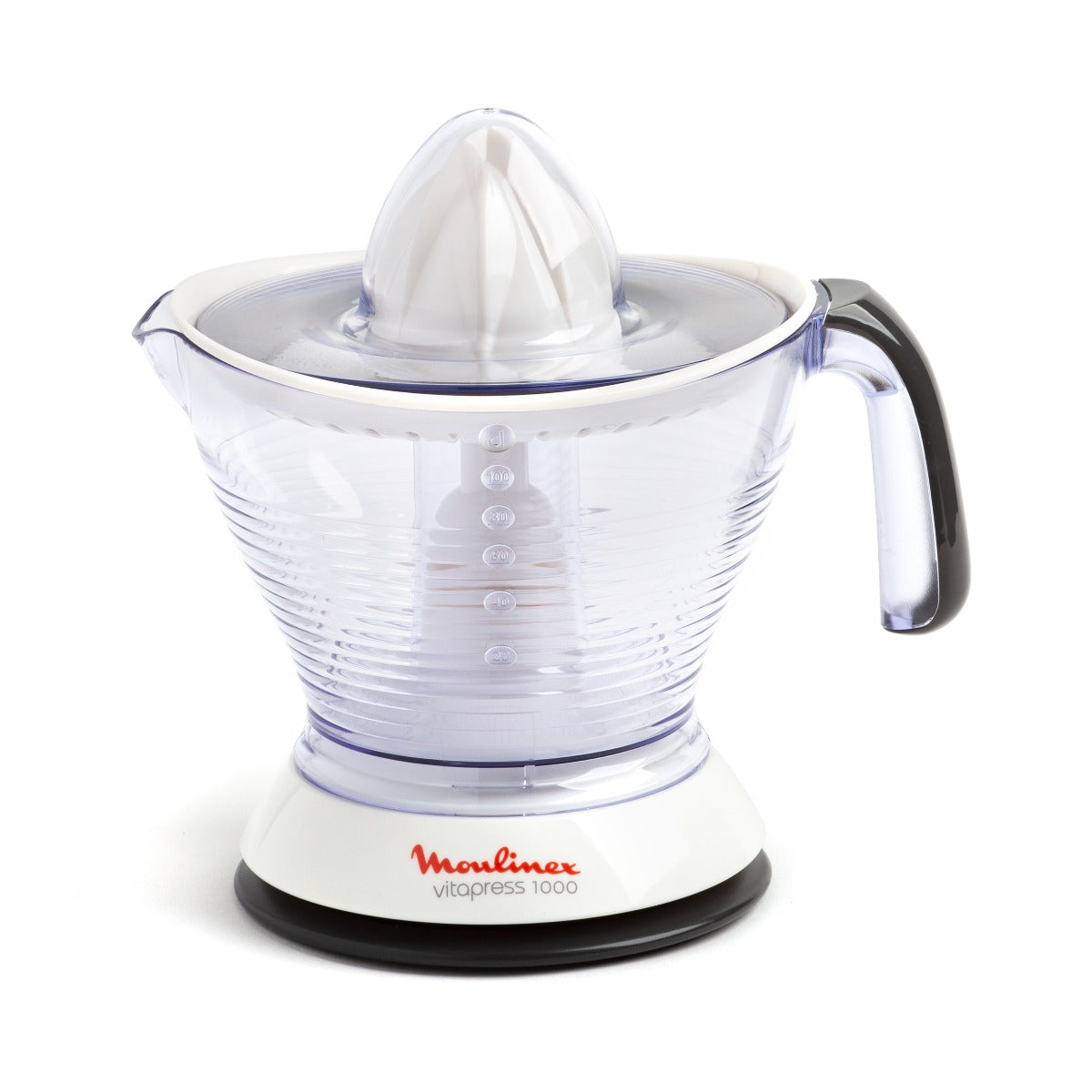 Moulinex Vita Press Juicer With Hand, 1 Liter, 25 Watt, White - PC302B10