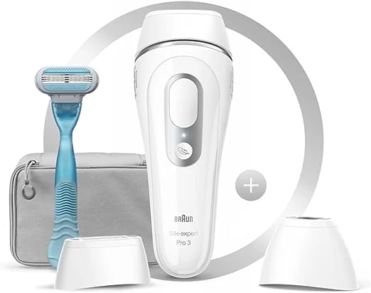 Braun IPL Hair Removal Device White/Silver - PL3121 Accessory Pack